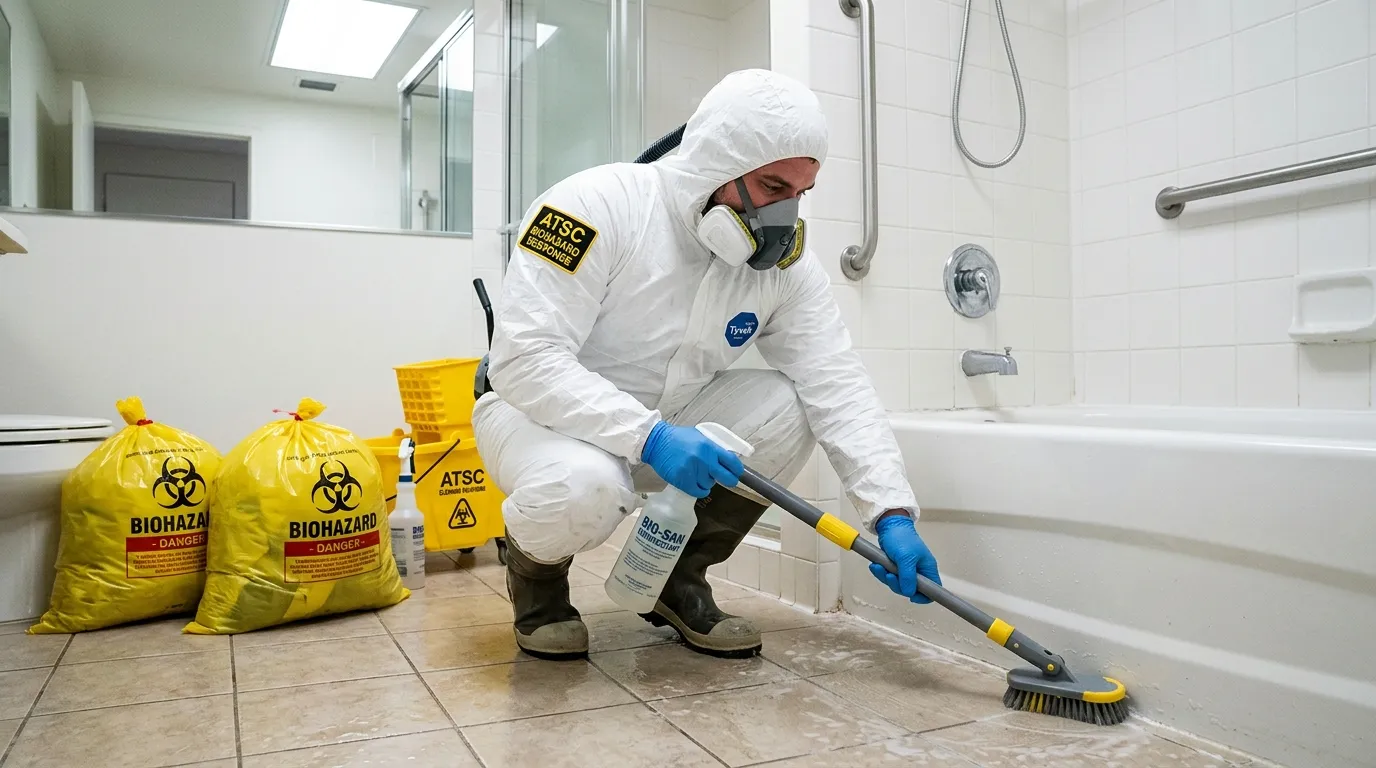 Decontamination equipment deployed for Blood Cleanup in Uptown